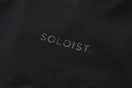 オーバーサイズド パイピング トラックジャケット TAKAHIROMIYASHITATheSoloist. SS26 ブラック