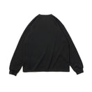 長袖 オーバーサイズド ワッフル Tシャツ BLACK LABEL FW25 ブラック