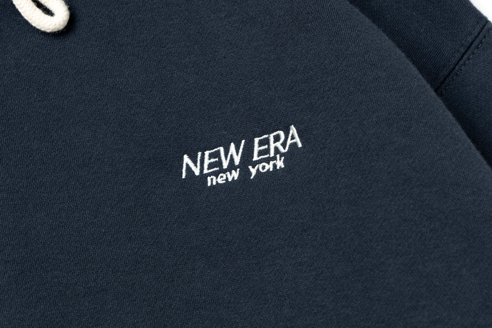 ブランケット スウェット プルオーバーフーディー BLACK LABEL FW25 ネイビー