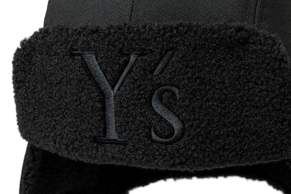 トラッパー Y's FW26 ウール ブラック