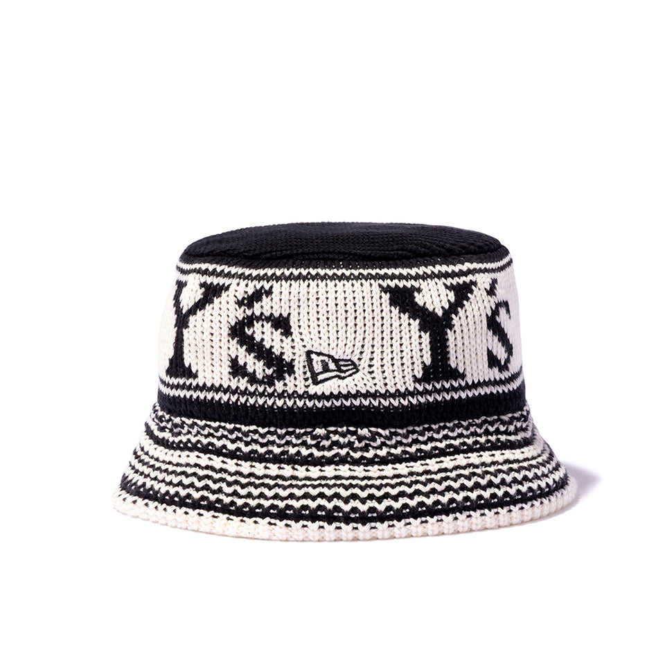 ニットバケット Y's FW26 クローム/ブラック