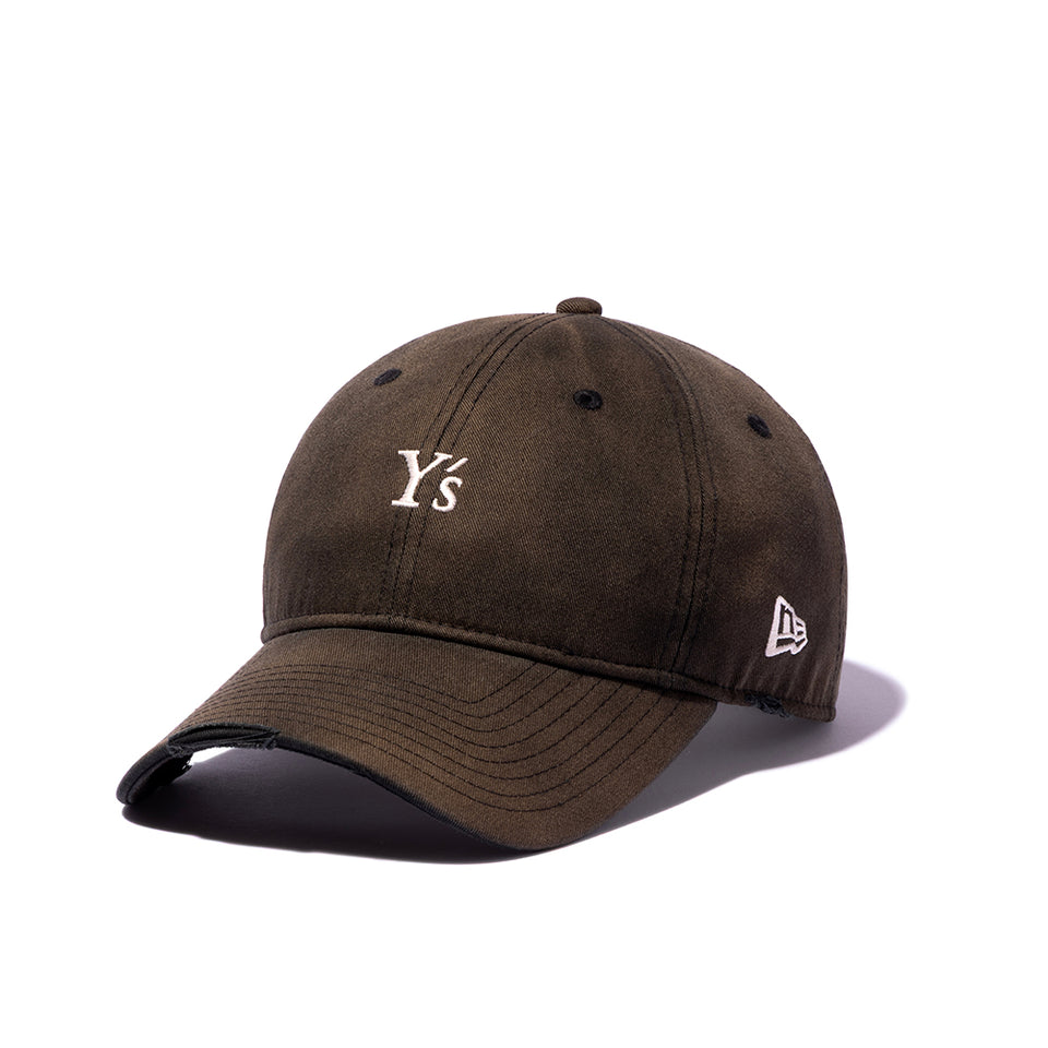 9TWENTY ロングバイザー Y's FW26 Damaged ブラック