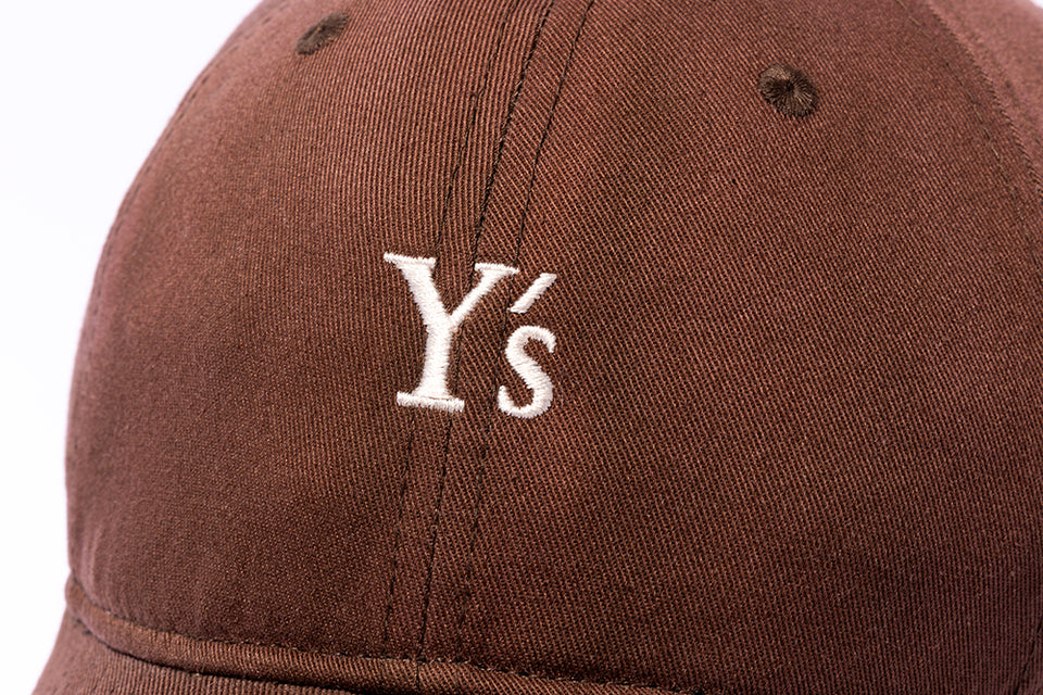 9TWENTY ロングバイザー Y's FW26 Damaged ブラウン