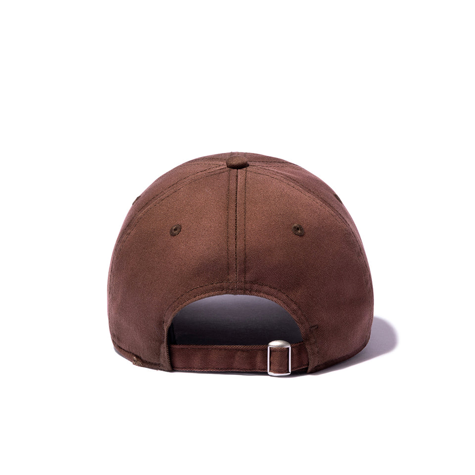 9TWENTY ロングバイザー Y's FW26 Damaged ブラウン