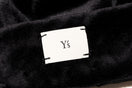 ベーシック カフニット Y's FW26 マイクロファー ブラック