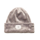 ベーシック カフニット Y's FW26 マイクロファー グレー