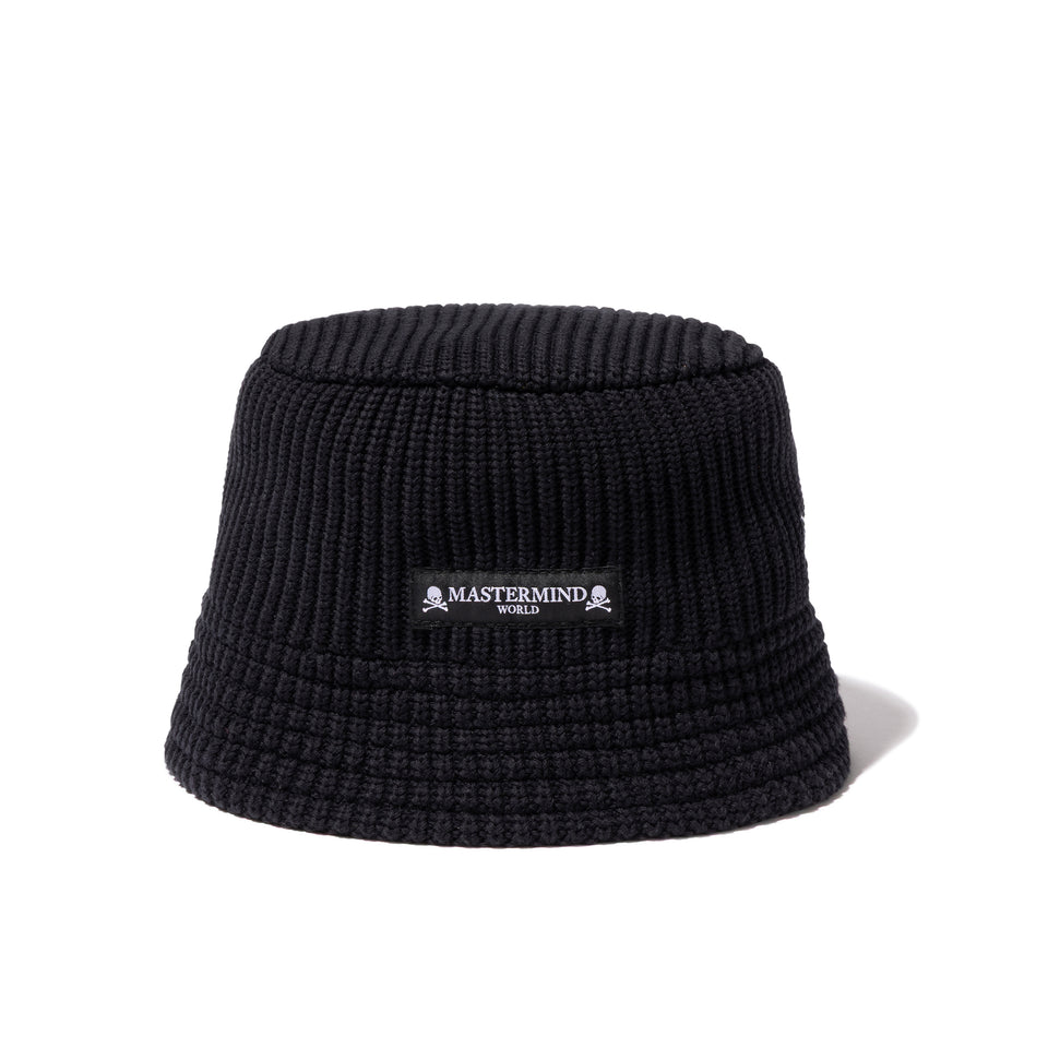 ニットバケット MASTERMIND WORLD FW25 ブラック | ニューエラ