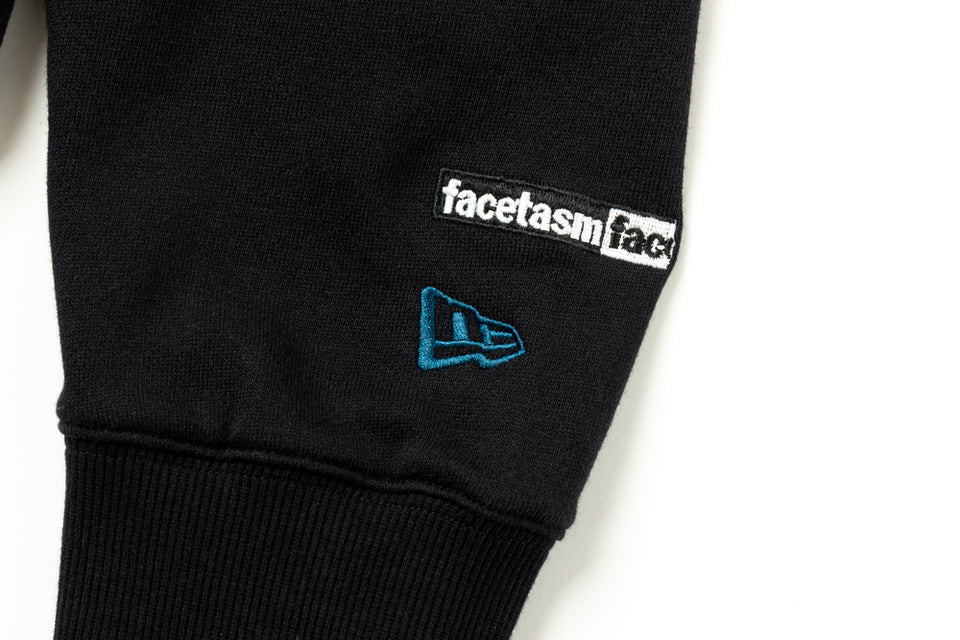 裏毛 スウェット プルオーバーフーディー FACETASM SS26 ブラック