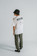 半袖 テック Tシャツ　Rear Archive ホワイト レギュラーフィット | パフォーマンスアパレル
