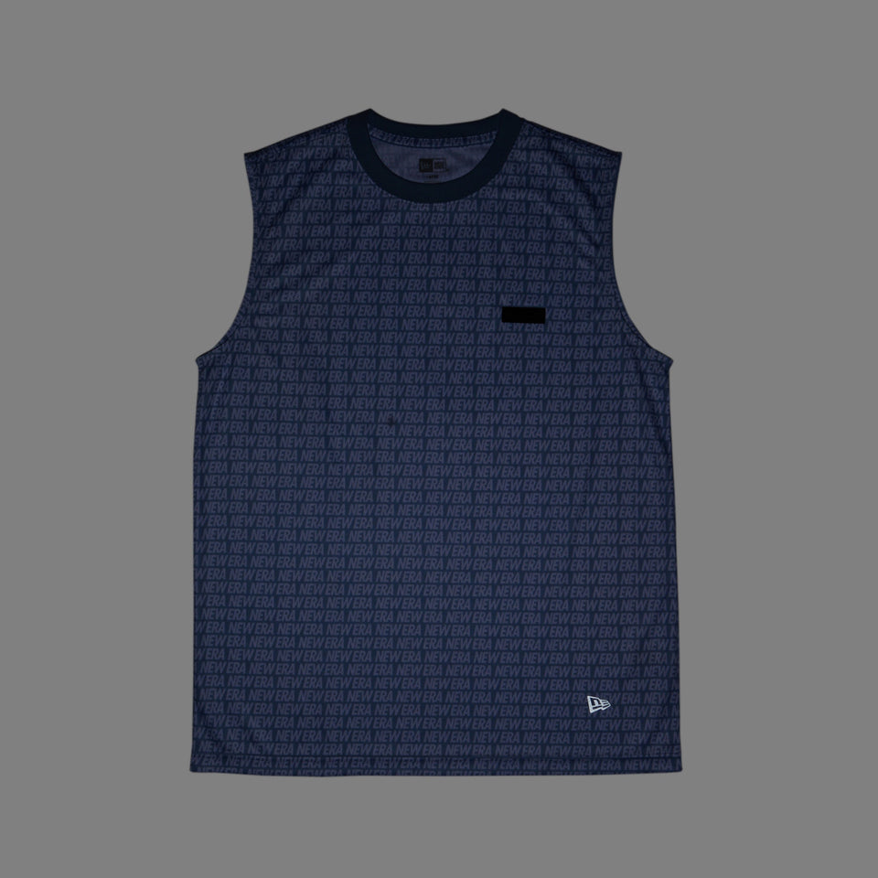 半袖 テック タンクトップ Allover ライトブルー レギュラーフィット【Performance Apparel】 - 14410170 - S | NEW ERA ニューエラ公式オンラインストア