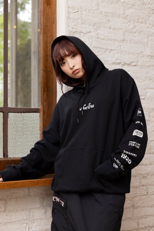 裏毛 スウェット プルオーバーフーディー Archive Logo ブラック - 14324644 - S | NEW ERA ニューエラ公式オンラインストア