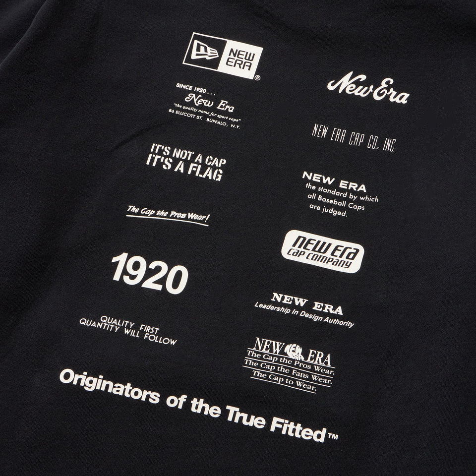 裏毛 スウェット プルオーバーフーディー Archive Logo ブラック - 14682639 - S | NEW ERA ニューエラ公式オンラインストア