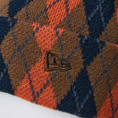 ベーシック カフニット Argyle Check アーガイルチェック ウォルナット - 14312223 - OSFM | NEW ERA ニューエラ公式オンラインストア
