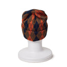ベーシック カフニット Argyle Check アーガイルチェック ウォルナット - 14312223 - OSFM | NEW ERA ニューエラ公式オンラインストア