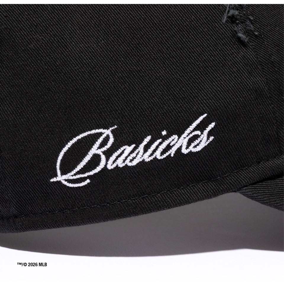 9TWENTY BASICKS ニューヨーク・ヤンキース ダメージ ブラック