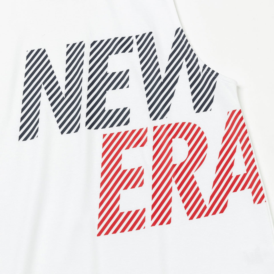 パフォーマンス マッスルタンク Big Logo ホワイト 【 Performance Apparel 】 - 14121983-S | NEW ERA ニューエラ公式オンラインストア