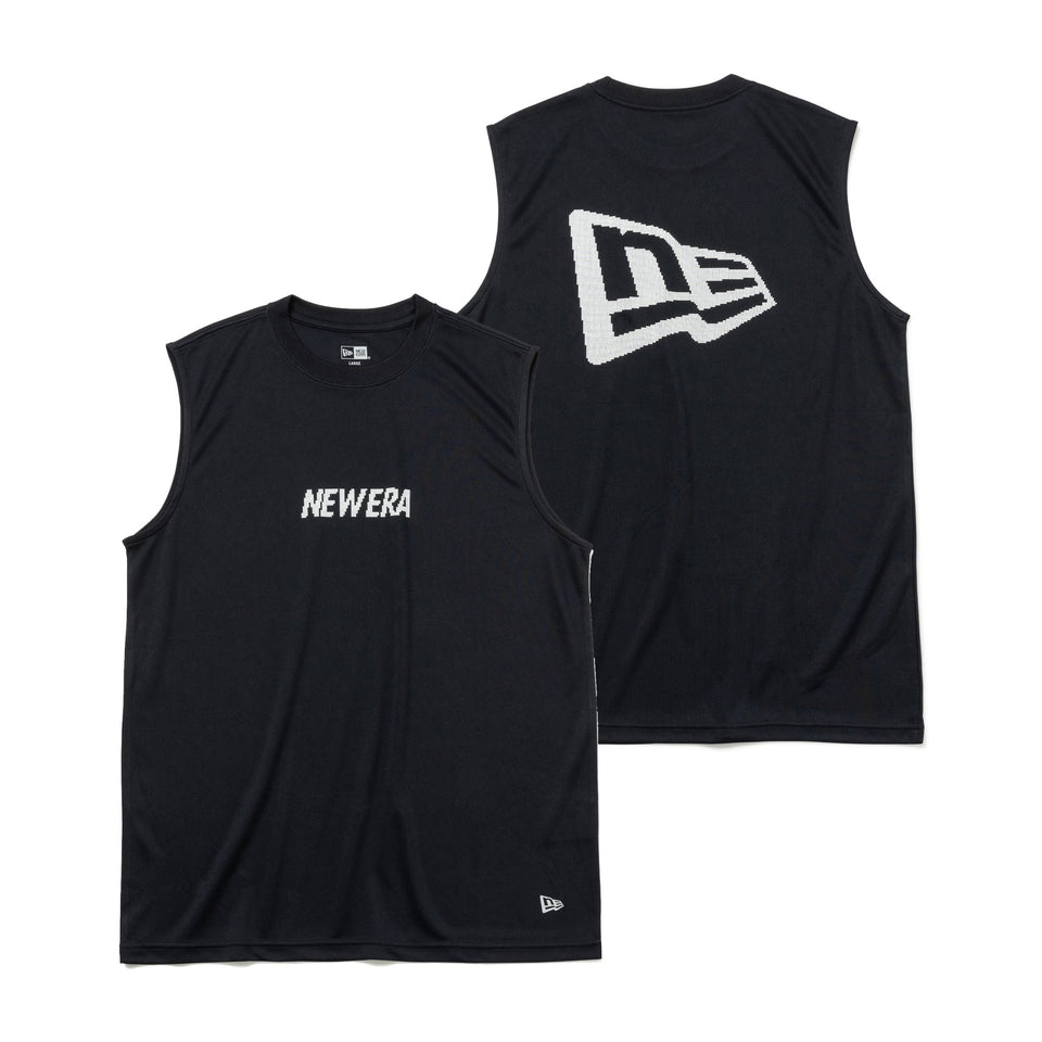 テック タンクトップ Bit Logo ネイビー 【 Performance Apparel 