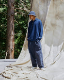 オーバーサイズド ワッフル プルオーバーフーディー BLACK LABEL FW24 ネイビー - 14410748 - S | NEW ERA ニューエラ公式オンラインストア