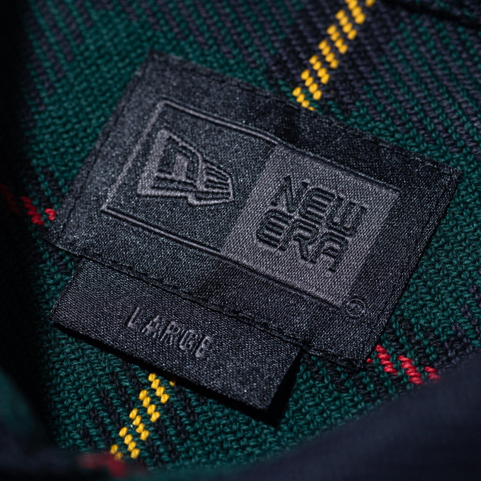 長袖 タータン チェックシャツ BLACK LABEL FW24 ダークグリーン - 14410770 - XS | NEW ERA ニューエラ公式オンラインストア