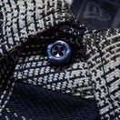 長袖 オンブレ チェックシャツ BLACK LABEL FW24 ネイビー - 14410780 - XS | NEW ERA ニューエラ公式オンラインストア