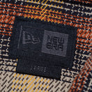 長袖 オンブレ チェックシャツ BLACK LABEL FW24 ベージュ - 14410781 - XS | NEW ERA ニューエラ公式オンラインストア