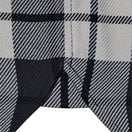 長袖 フランネル チェックシャツ BLACK LABEL FW24 グラファイト - 14410785 - XS | NEW ERA ニューエラ公式オンラインストア