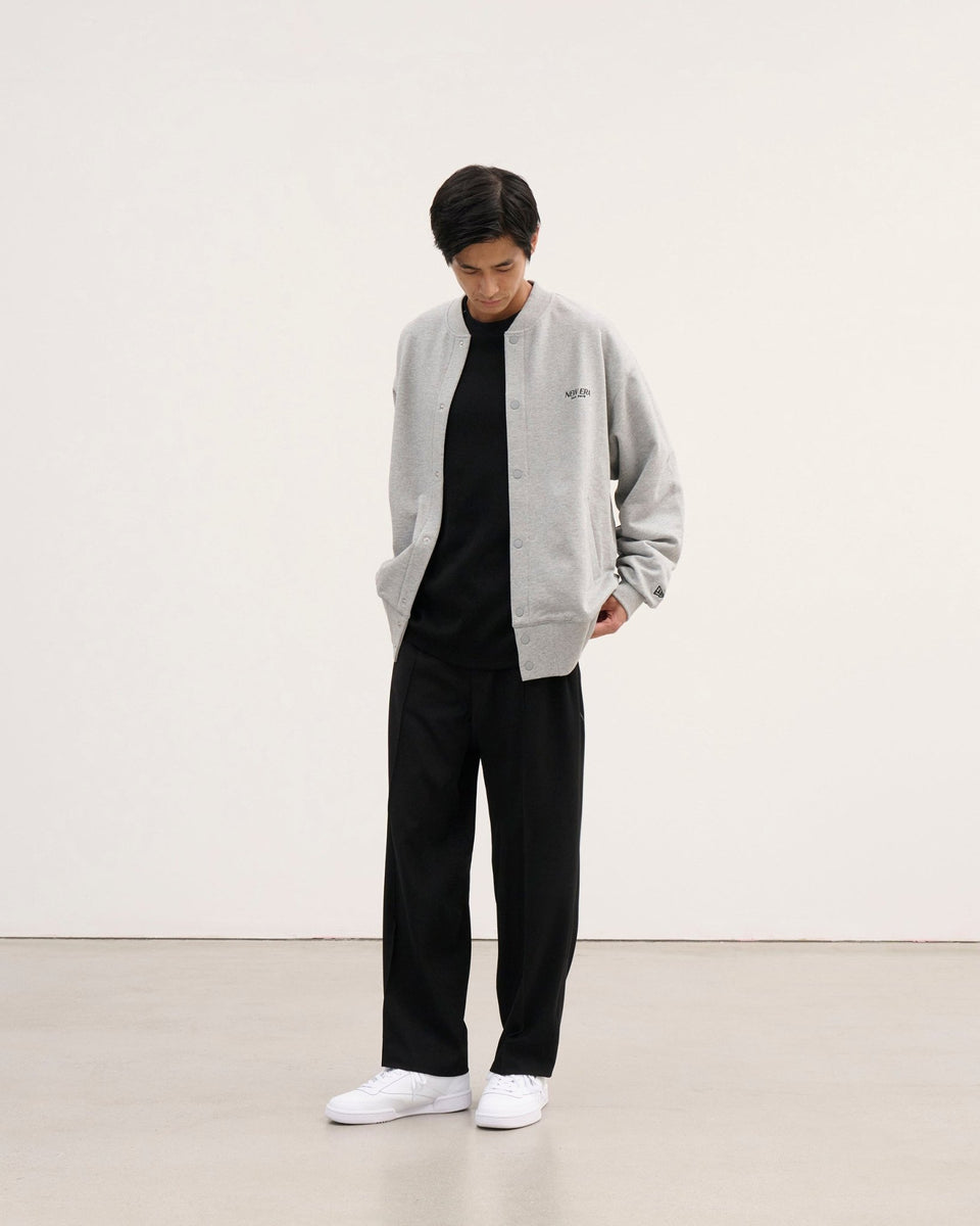 BSC Uniform スウェットカーディガン グレー コットン 46 別注