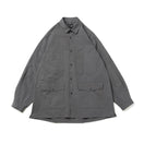 長袖 ポーターシャツ BLACK LABEL FW25 チャコール - 14746903 - S | NEW ERA ニューエラ公式オンラインストア