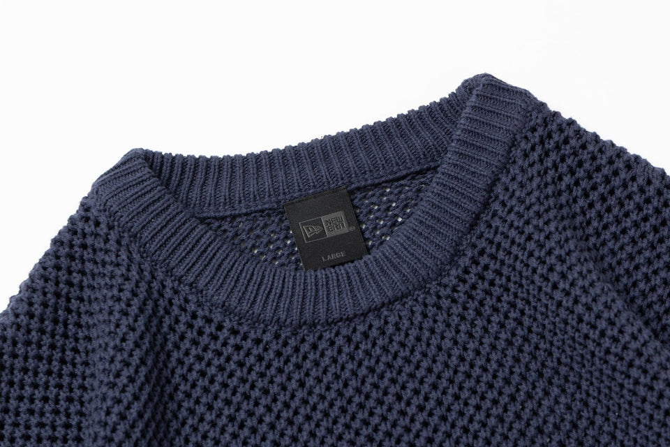 メッシュニット プルオーバー BLACK LABEL FW25 ネイビー - 14746914 - S | NEW ERA ニューエラ公式オンラインストア