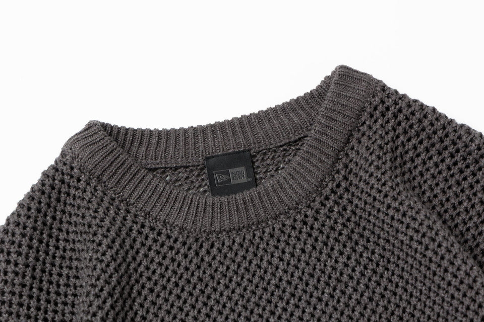 メッシュニット プルオーバー BLACK LABEL FW25 ブラック - 14746915 - S | NEW ERA ニューエラ公式オンラインストア