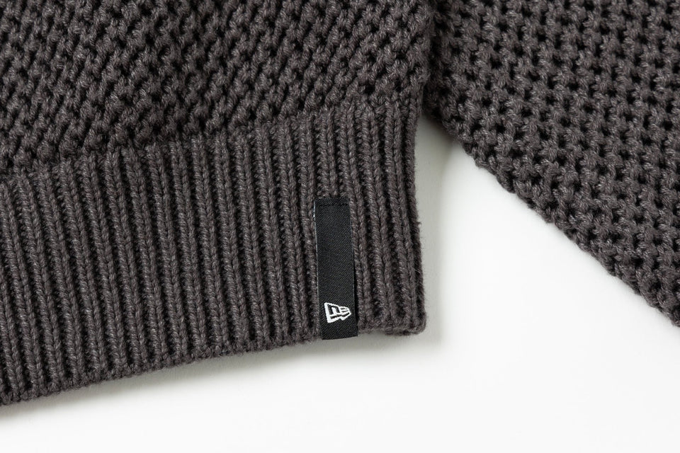 メッシュニット プルオーバー BLACK LABEL FW25 ブラック - 14746915 - S | NEW ERA ニューエラ公式オンラインストア