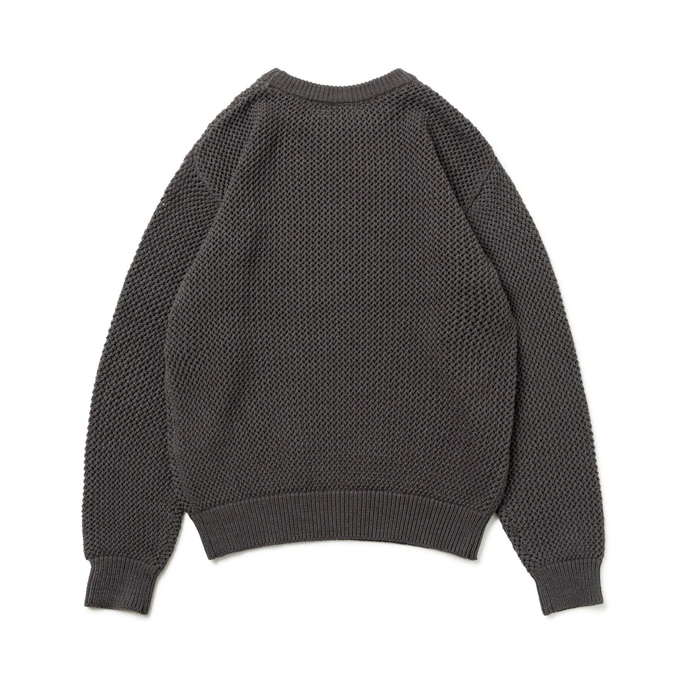 メッシュニット プルオーバー BLACK LABEL FW25 ブラック | ニューエラ