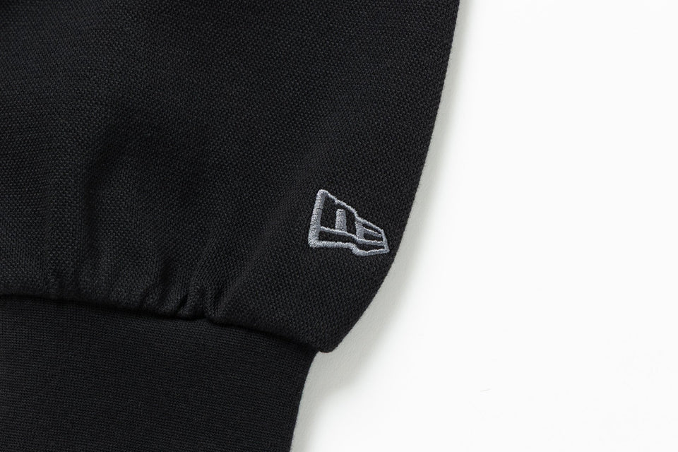 長袖 鬼鹿の子 ポロシャツ BLACK LABEL FW25 ブラック - 14746927 - S | NEW ERA ニューエラ公式オンラインストア