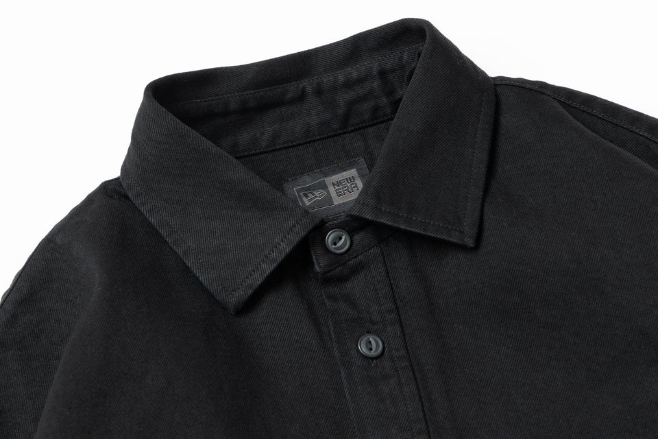 長袖 デニムシャツ BLACK LABEL FW25 ブラックデニム - 14746935 - S | NEW ERA ニューエラ公式オンラインストア