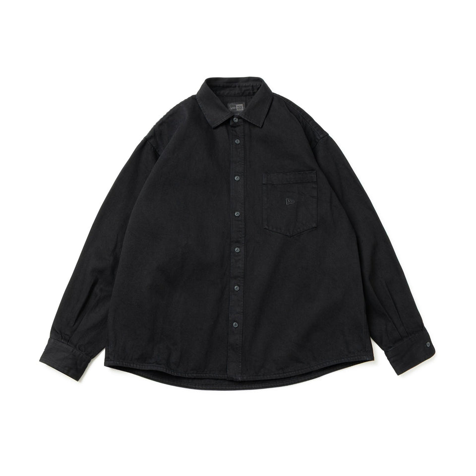 長袖 デニムシャツ BLACK LABEL FW25 ブラックデニム - 14746935 - S | NEW ERA ニューエラ公式オンラインストア