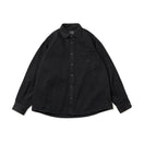 長袖 デニムシャツ BLACK LABEL FW25 ブラックデニム - 14746935 - S | NEW ERA ニューエラ公式オンラインストア