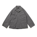 ファティーグジャケット BLACK LABEL FW25 チャコール - 14746940 - S | NEW ERA ニューエラ公式オンラインストア