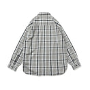長袖 チェックシャツ BLACK LABEL FW25 グレー - 14746942 - S | NEW ERA ニューエラ公式オンラインストア