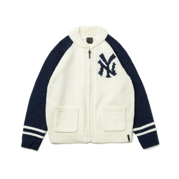 カウチング ニットカーディガン BLACK LABEL FW25 ニューヨーク