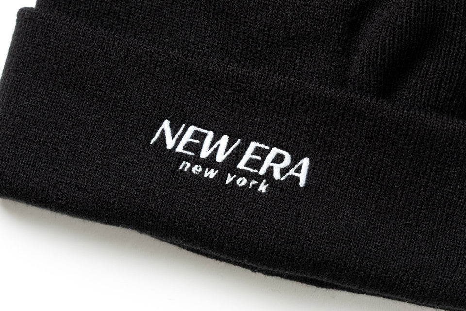 ベーシック カフニット BLACK LABEL FW25 HOTEL LOGO ブラック - 14747337-OSFM | NEW ERA ニューエラ公式オンラインストア