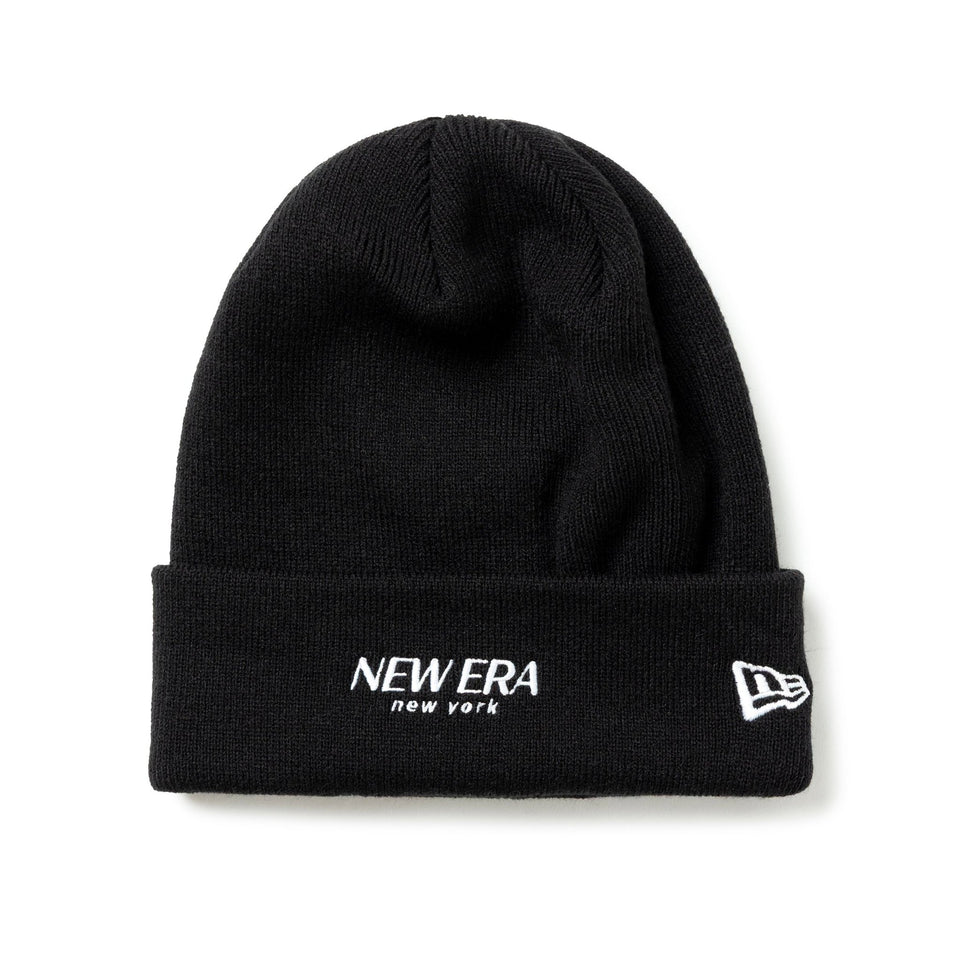ベーシック カフニット BLACK LABEL FW25 HOTEL LOGO ブラック - 14747337-OSFM | NEW ERA ニューエラ公式オンラインストア