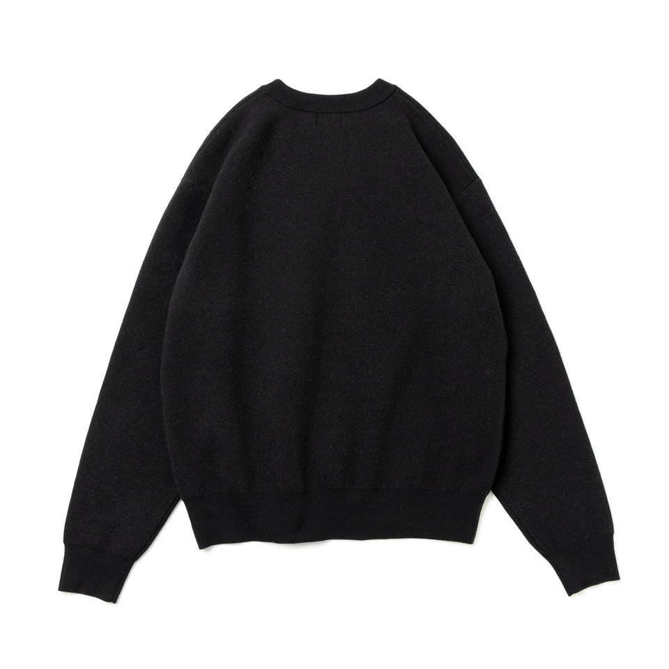 ウォッシャブル ニット プルオーバー BLACK LABEL FW25 NEW ERA ブラック - 14746888 - S | NEW ERA ニューエラ公式オンラインストア