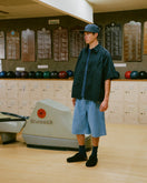 半袖 ストライプシャツ BLACK LABEL SS25 ブラック - 14666349 - S | NEW ERA ニューエラ公式オンラインストア