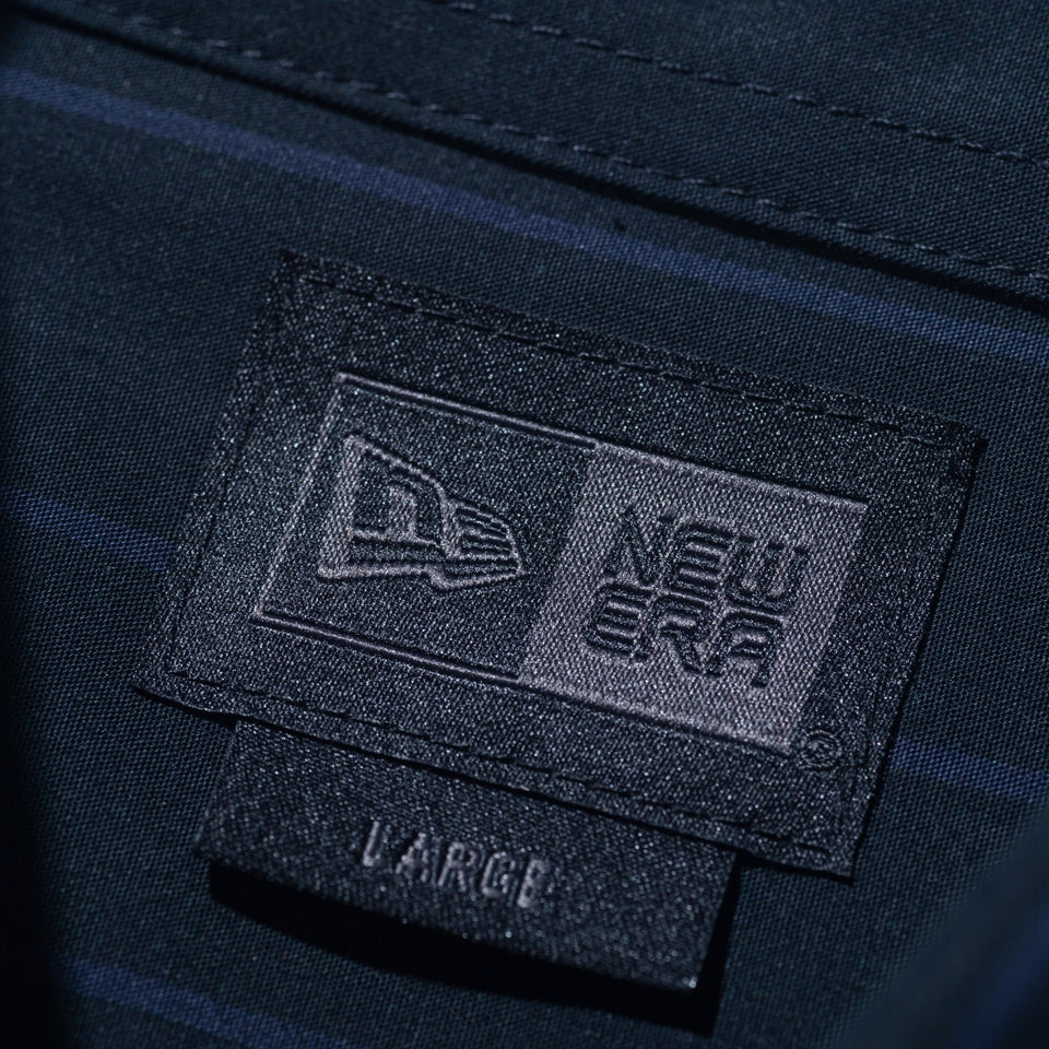 半袖 ストライプシャツ BLACK LABEL SS25 ブラック - 14666349 - S | NEW ERA ニューエラ公式オンラインストア