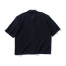 半袖 クロシェニットシャツ BLACK LABEL SS25 ブラック - 14666365 - S | NEW ERA ニューエラ公式オンラインストア