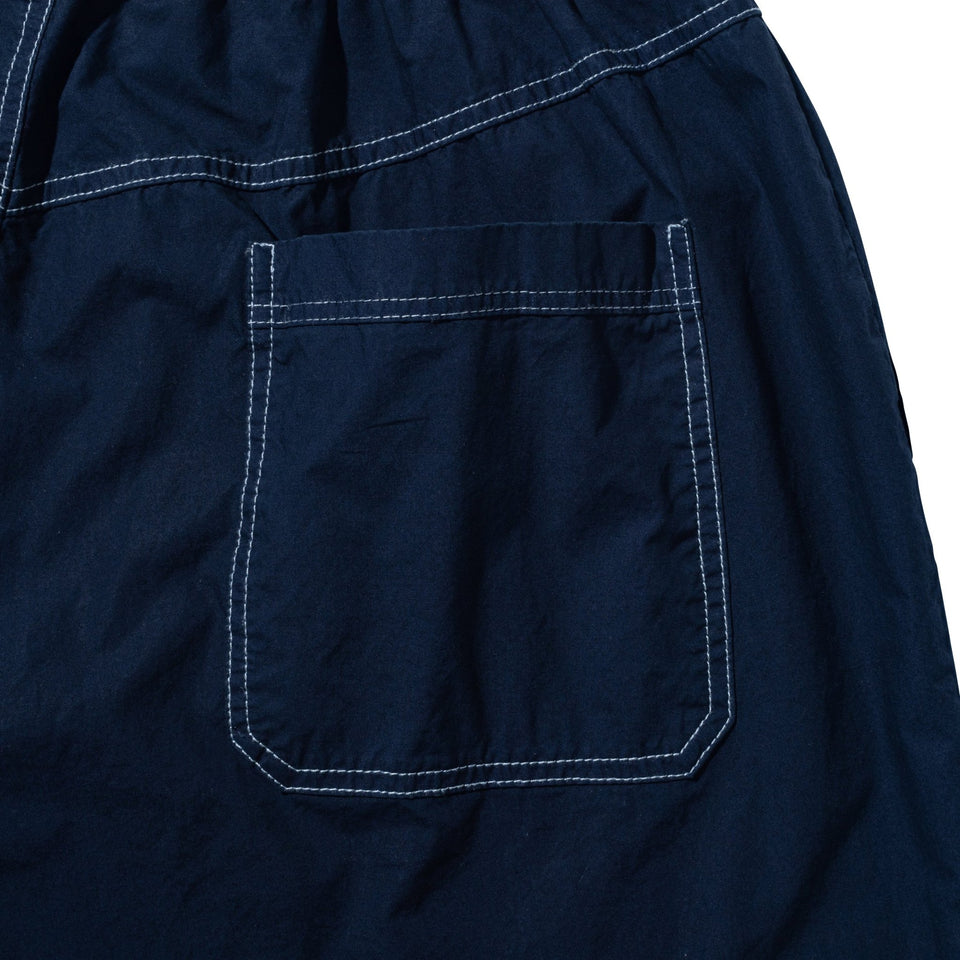 オーバーサイズド ガーメントダイ イージーパンツ BLACK LABEL SS25 ネイビー - 14666372 - S | NEW ERA ニューエラ公式オンラインストア