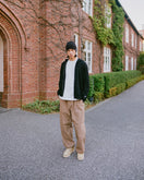オーバーサイズド ガーメントダイ イージーパンツ BLACK LABEL SS25 カーキ - 14666373 - S | NEW ERA ニューエラ公式オンラインストア