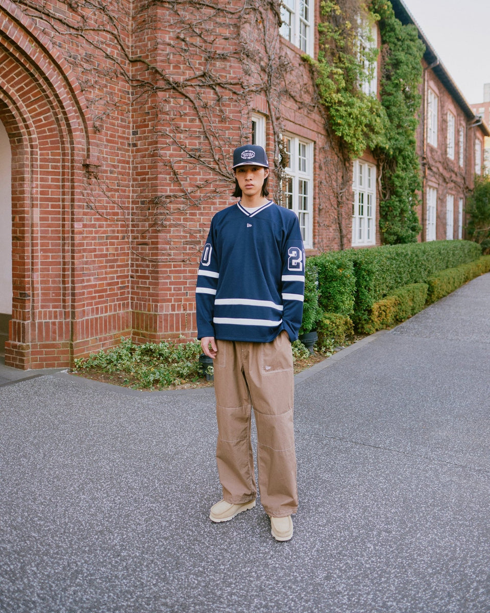ホッケーシャツ BLACK LABEL SS25 ネイビー | ニューエラ