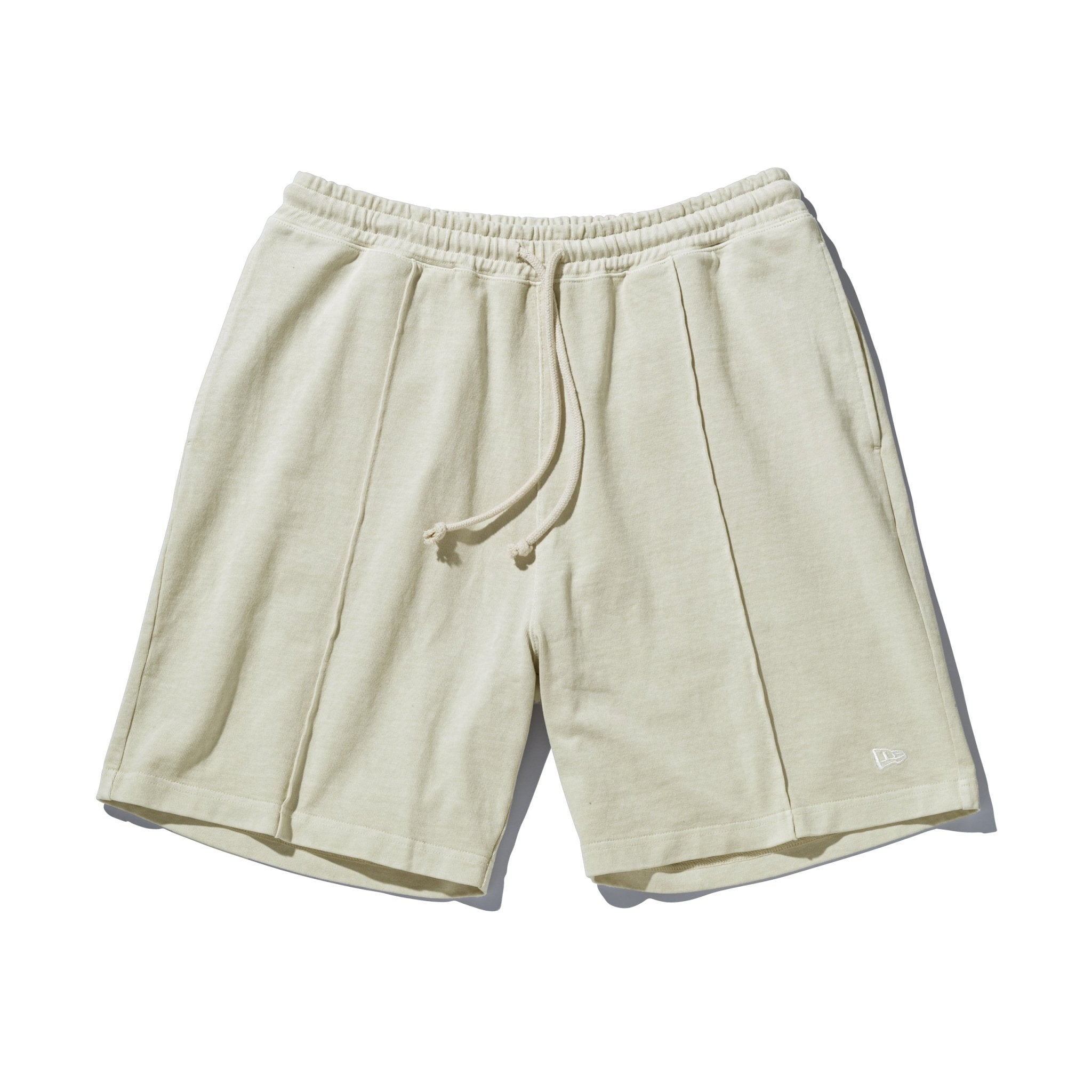 atlast&co ネイビー プリーツ入り ショートパンツ