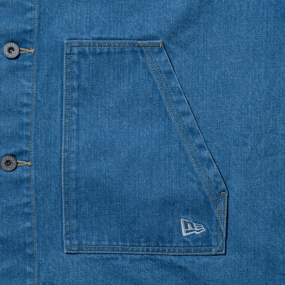 デニム カバーオール BLACK LABEL SS25 ウォッシュドデニム